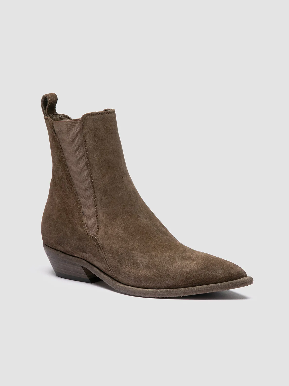 Family Run NOELIE DD 101 - Brown Suede Chelsea Boots