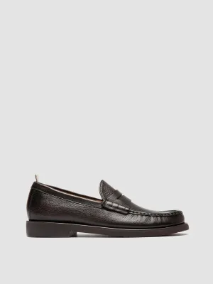 Impact Control BALFRON FLEXI 001 - Brown Leather Penny Loafers