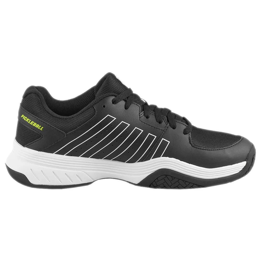 Cushion Sole Go Anywhere K-Swiss Men's Court Express Pickleball - Black/White