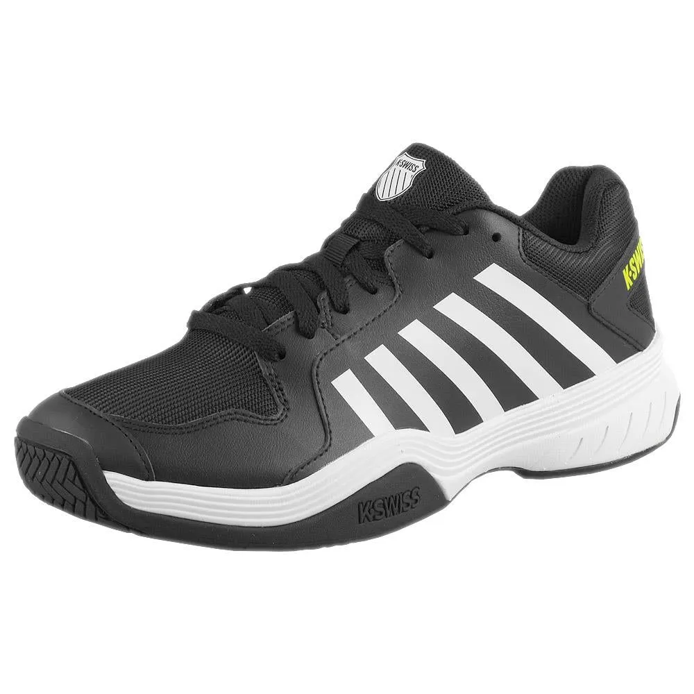 K-Swiss Men's Court Express Pickleball - Black/White Bounce Support Breathable Fit