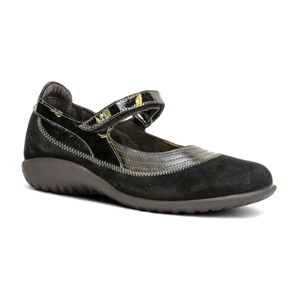 Balance Focus Kirei  (11042) - Black Madras Leather/Black Suede