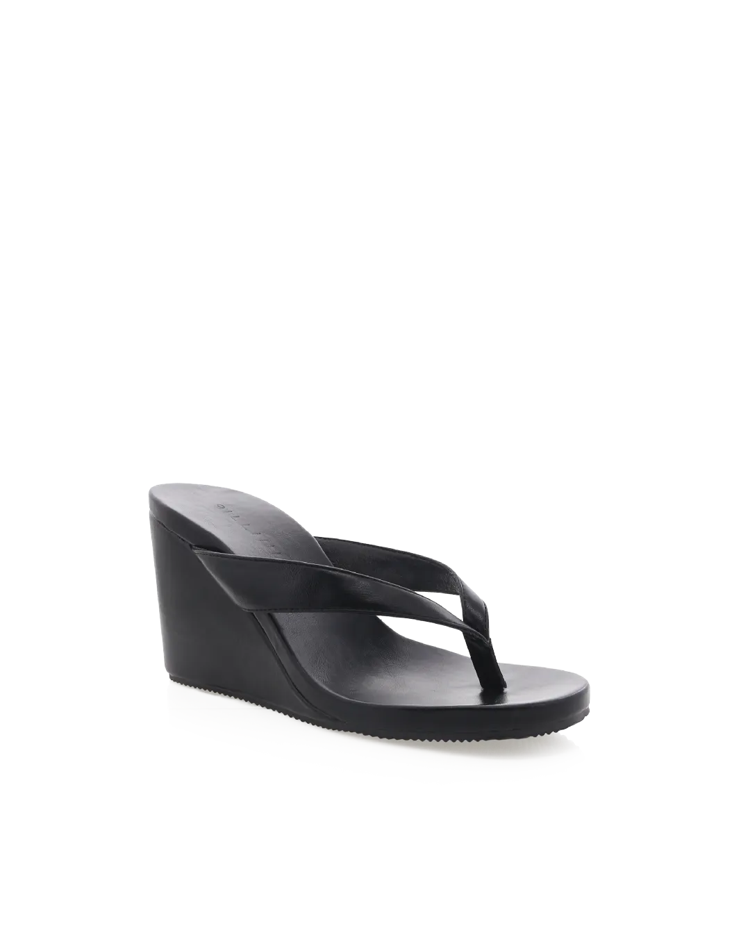 Wide Strap Heels RAVYN - BLACK
