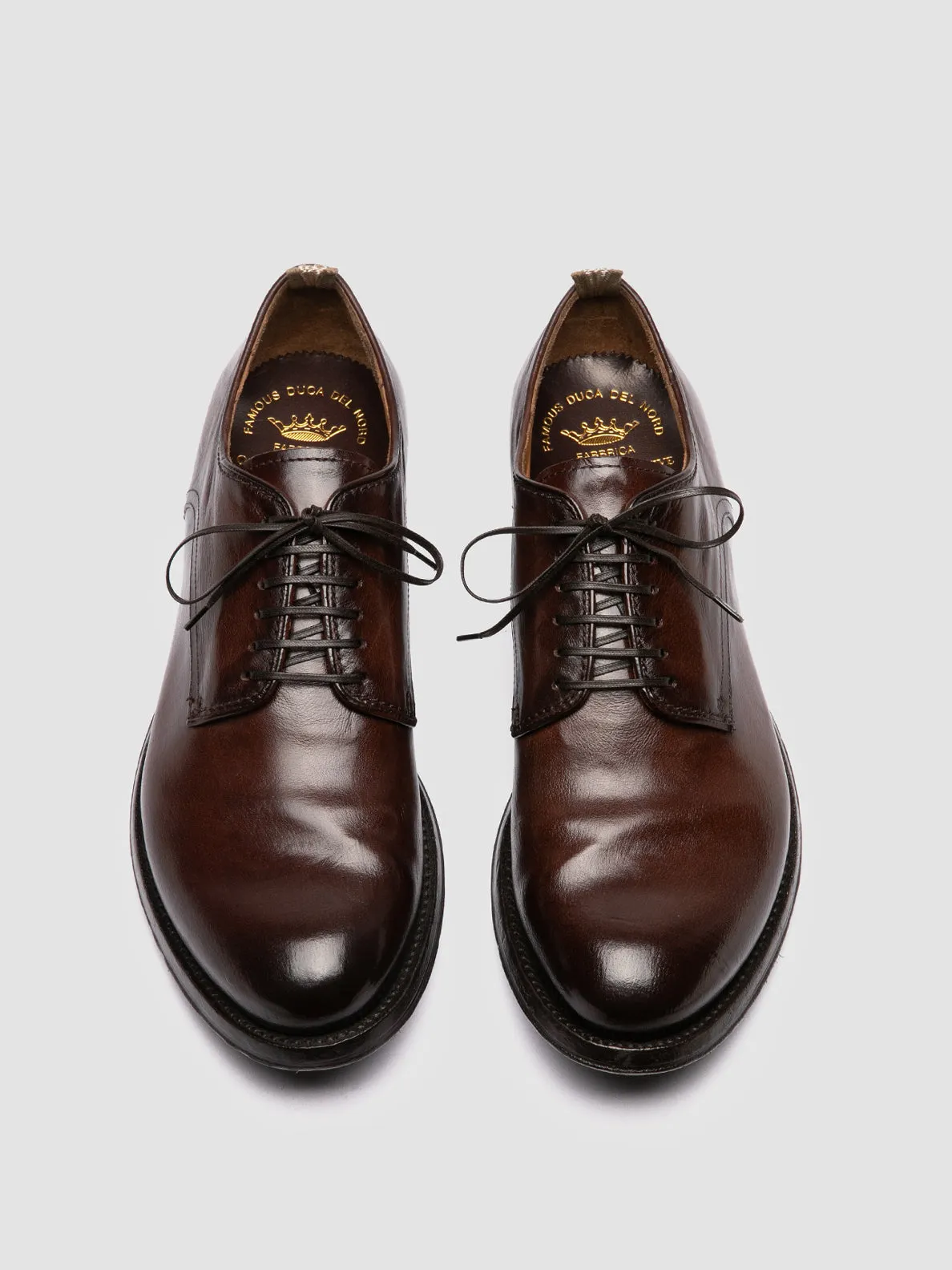 ANATOMIA 012 - Brown Leather Derby Shoes Casual Vibe Foot Support