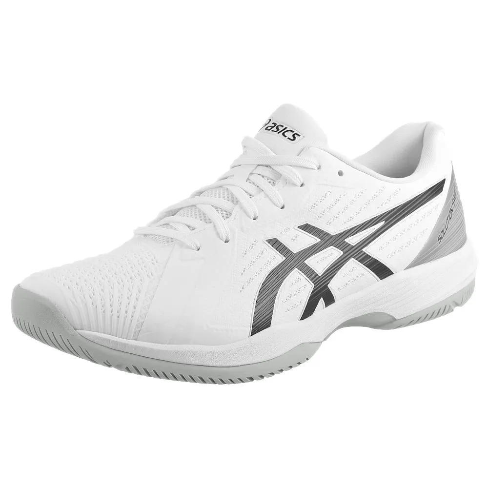 Sleek Silhouette Style Move Asics Men's Solution Swift FF - White/Black