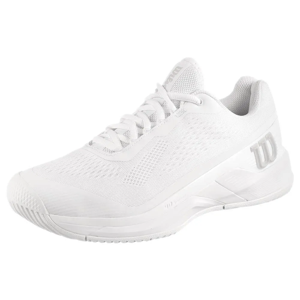 Basic Casual Athletic Choice Wilson Women's Rush Pro 4.0 - White/White