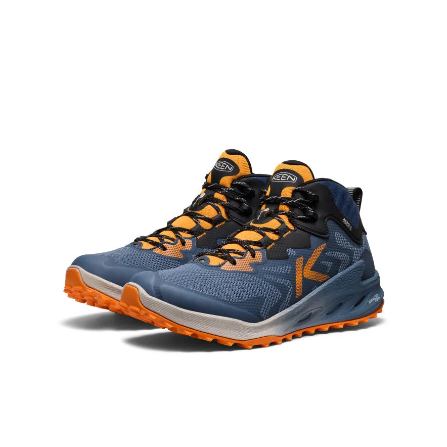 Men's Zionic NXT Waterproof Hiking Boot  |  Naval Academy/Bright Marigold Timeless Design