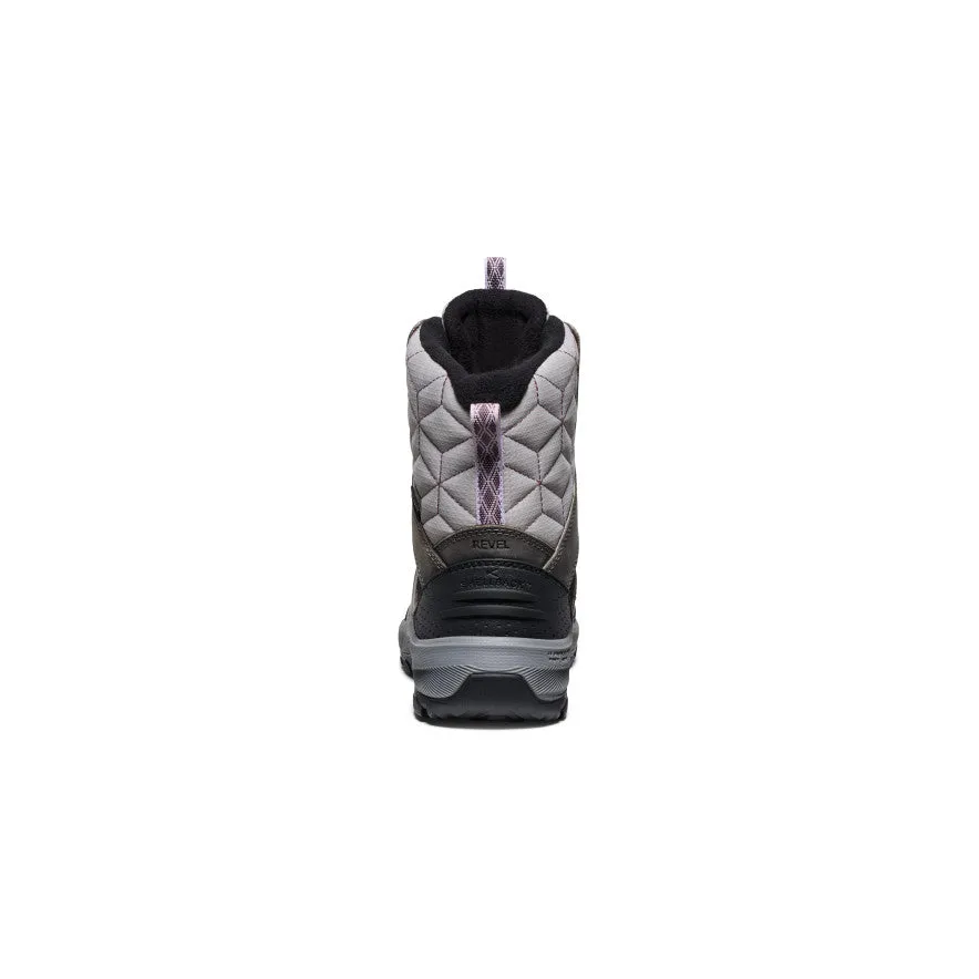 Weatherproof Fit Women's Revel IV High Polar Waterproof Boot  |  Steel Grey/Orchid Petal