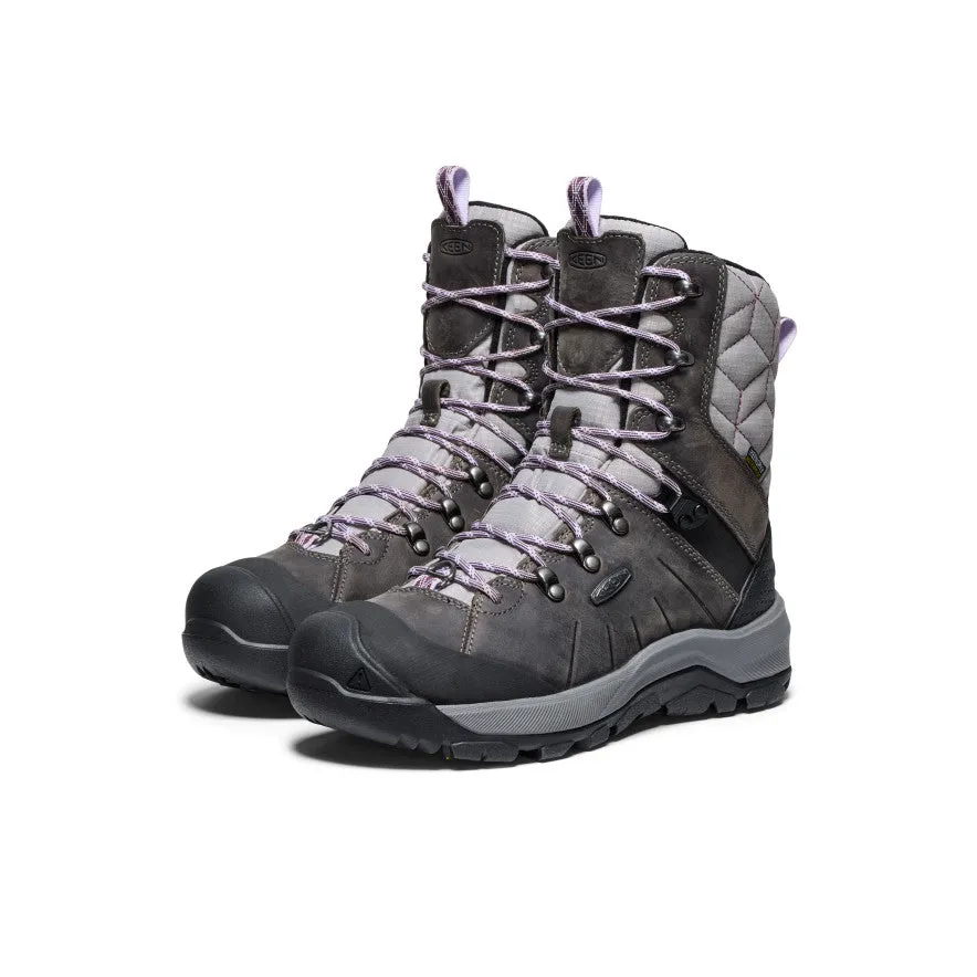 Supportive Fit Women's Revel IV High Polar Waterproof Boot  |  Steel Grey/Orchid Petal