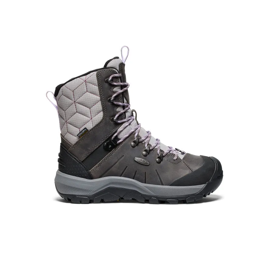 Women's Revel IV High Polar Waterproof Boot  |  Steel Grey/Orchid Petal Easy Cushion