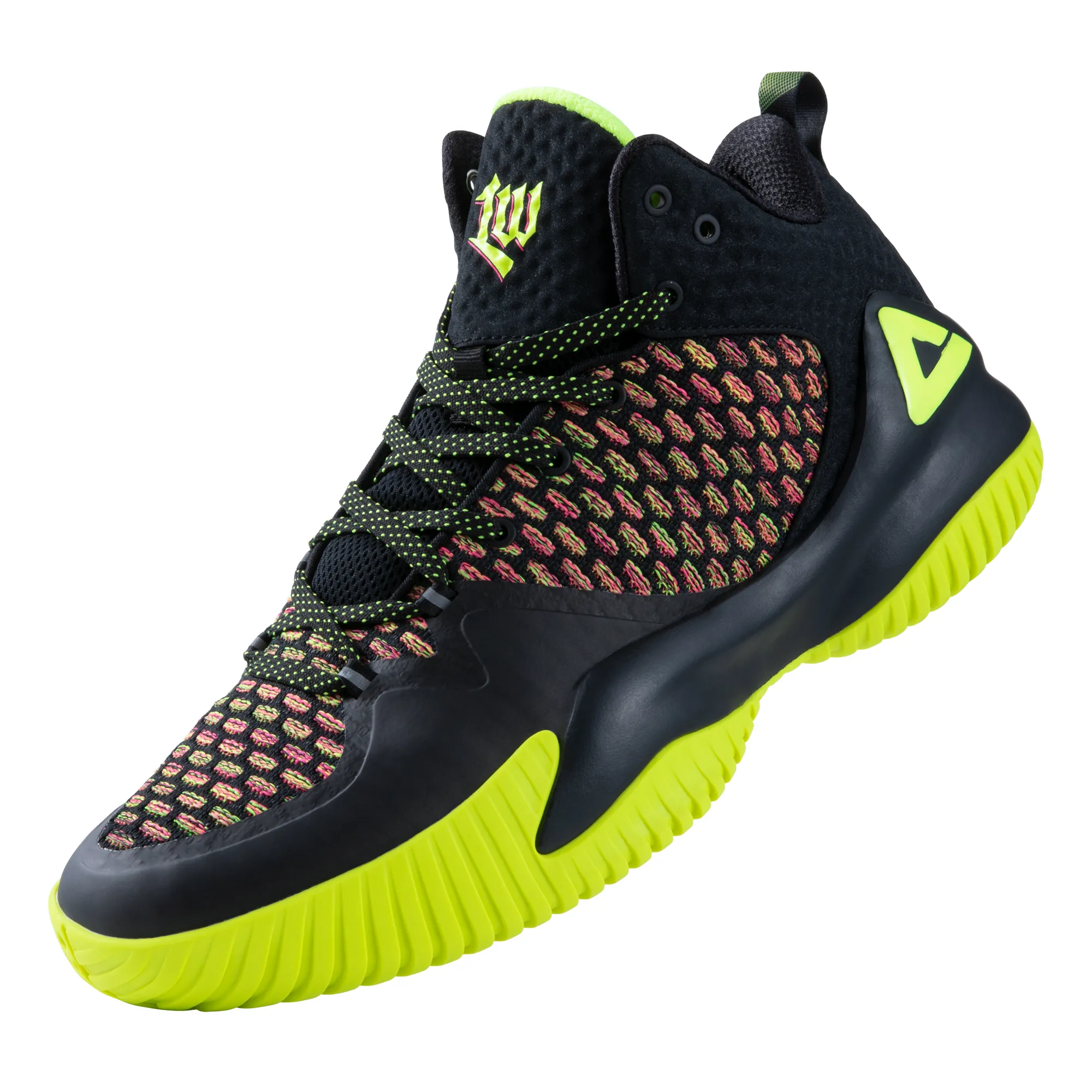 Summer Ready Slides PEAK Basketball Shoes Lou Williams Streetball Master  Fluorescent Yellow