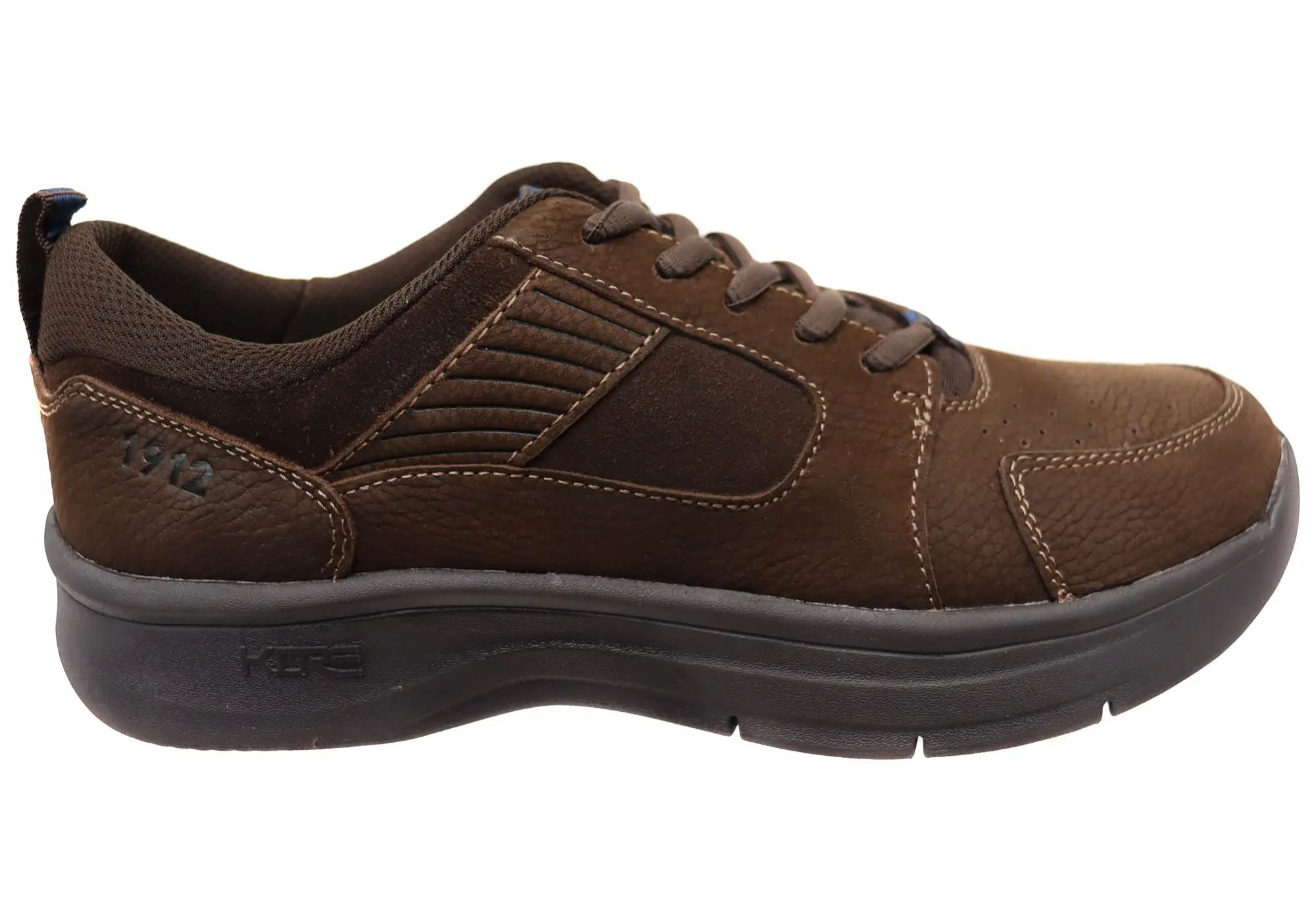 Business Mode Bright tone Nunn Bush By Florsheim Mens Mac Mocc Ox EE Extra Wide Leather Shoes