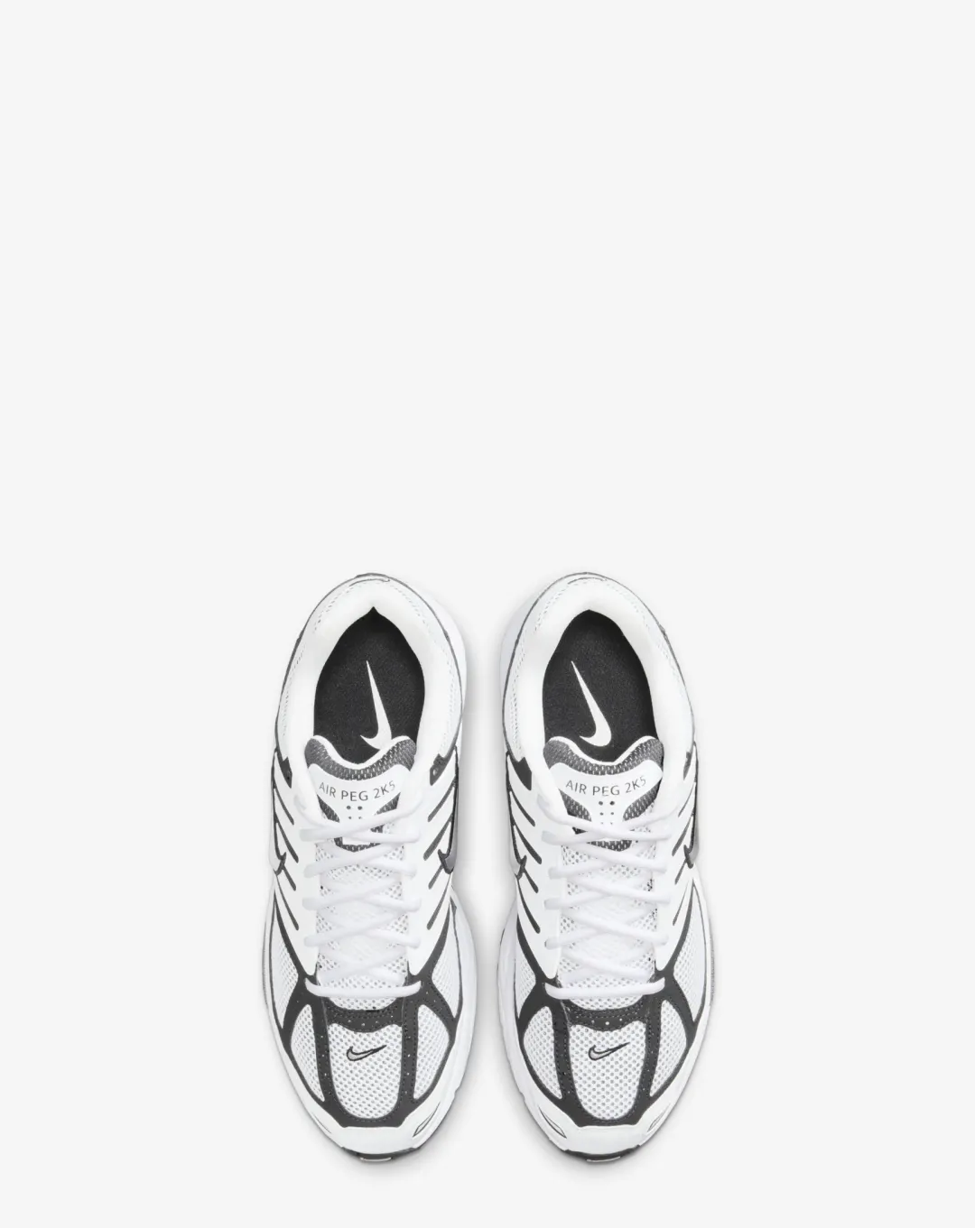 Trendy Smart Fit Nike Air Pegasus 2K5 'White Black' Sneakers