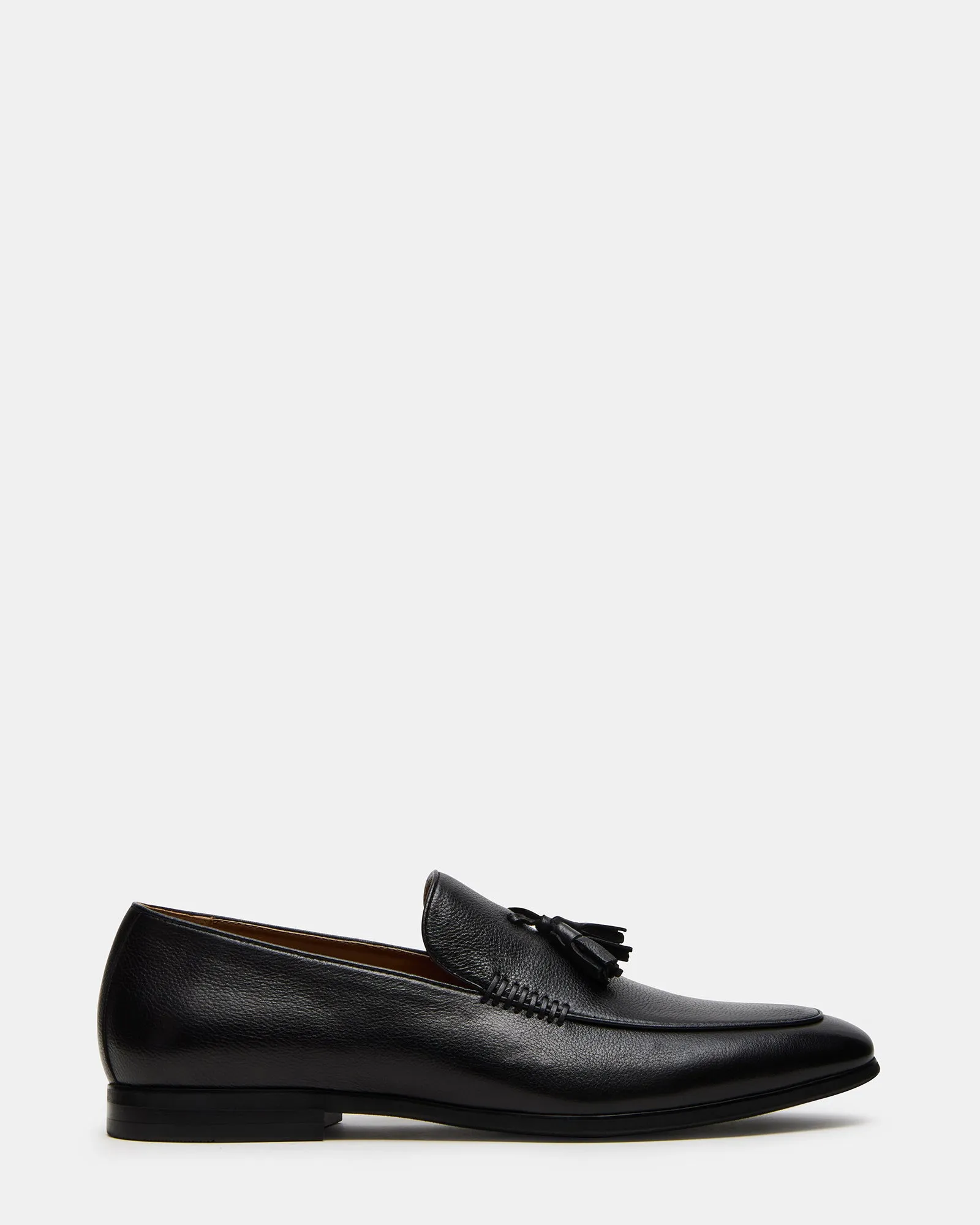 ONDRE BLACK LEATHER Supportive Footbed