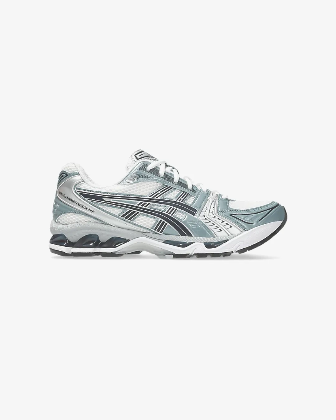 ASICS Gel-Kayano 14 White/Fjord Grey Sneakers Balance - improving Endurance Support