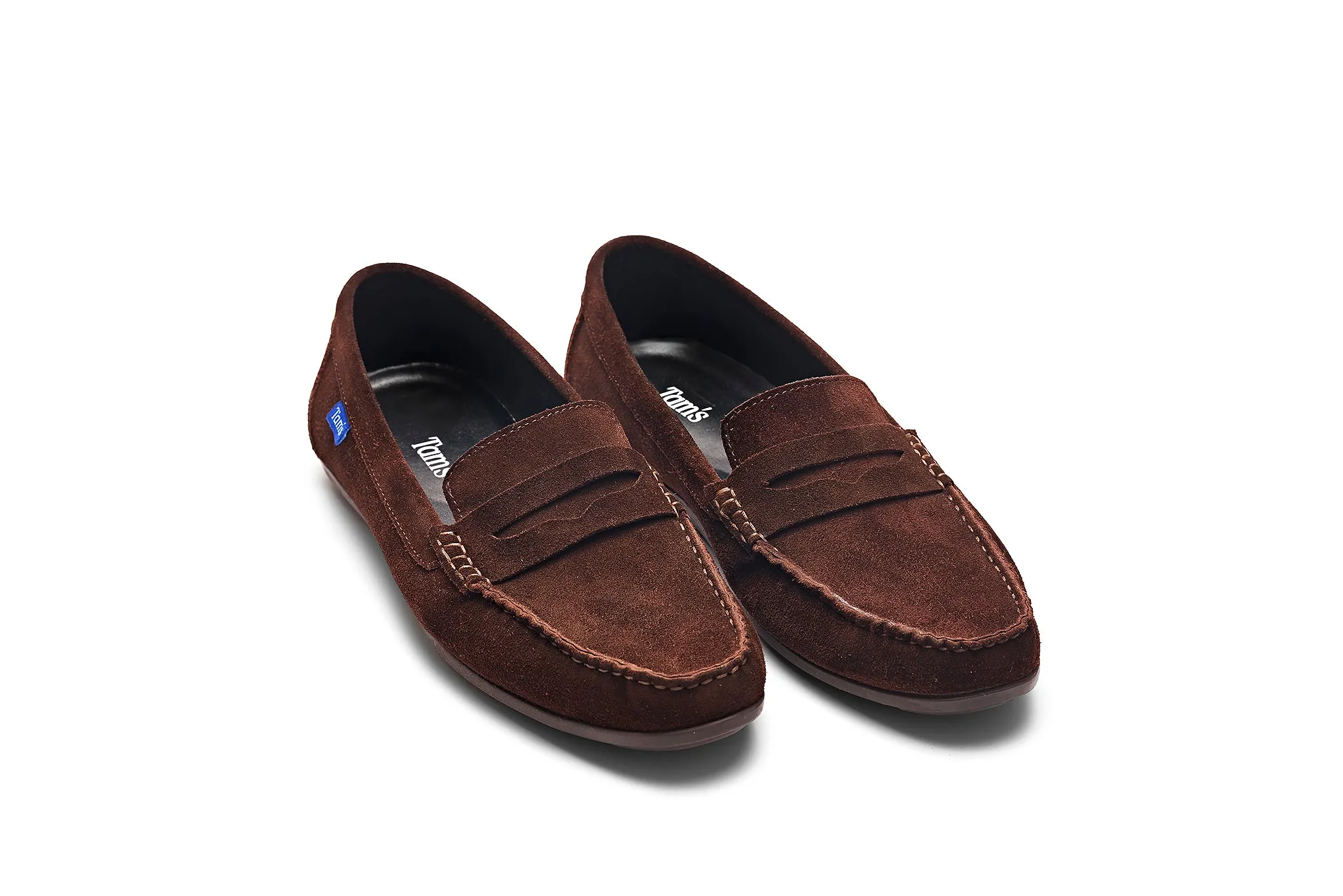 running in a light rail station area shoes Velare Driving Loafers