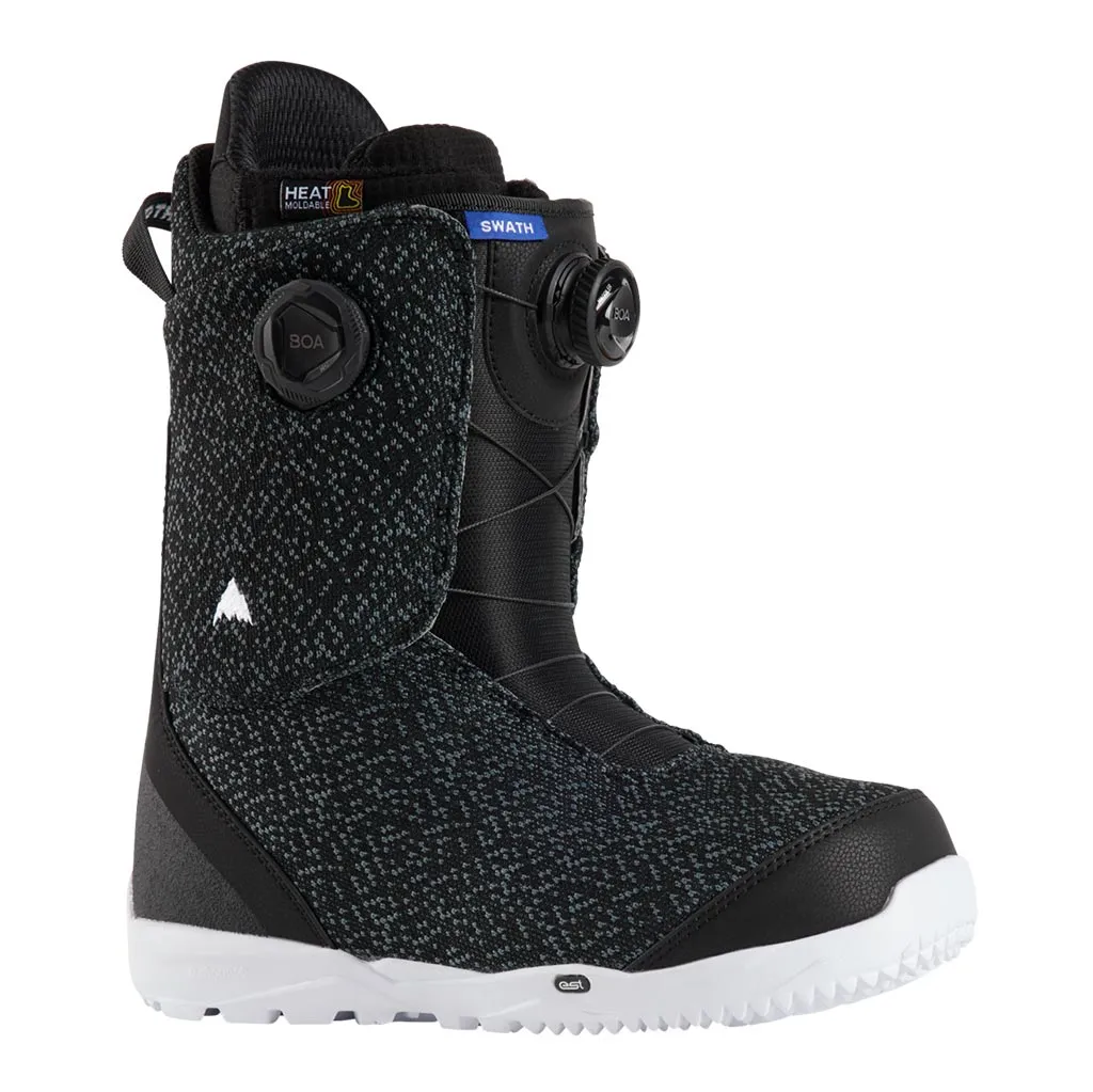 Burton 2025 Swath Boa Boots - Black Heavy Snow