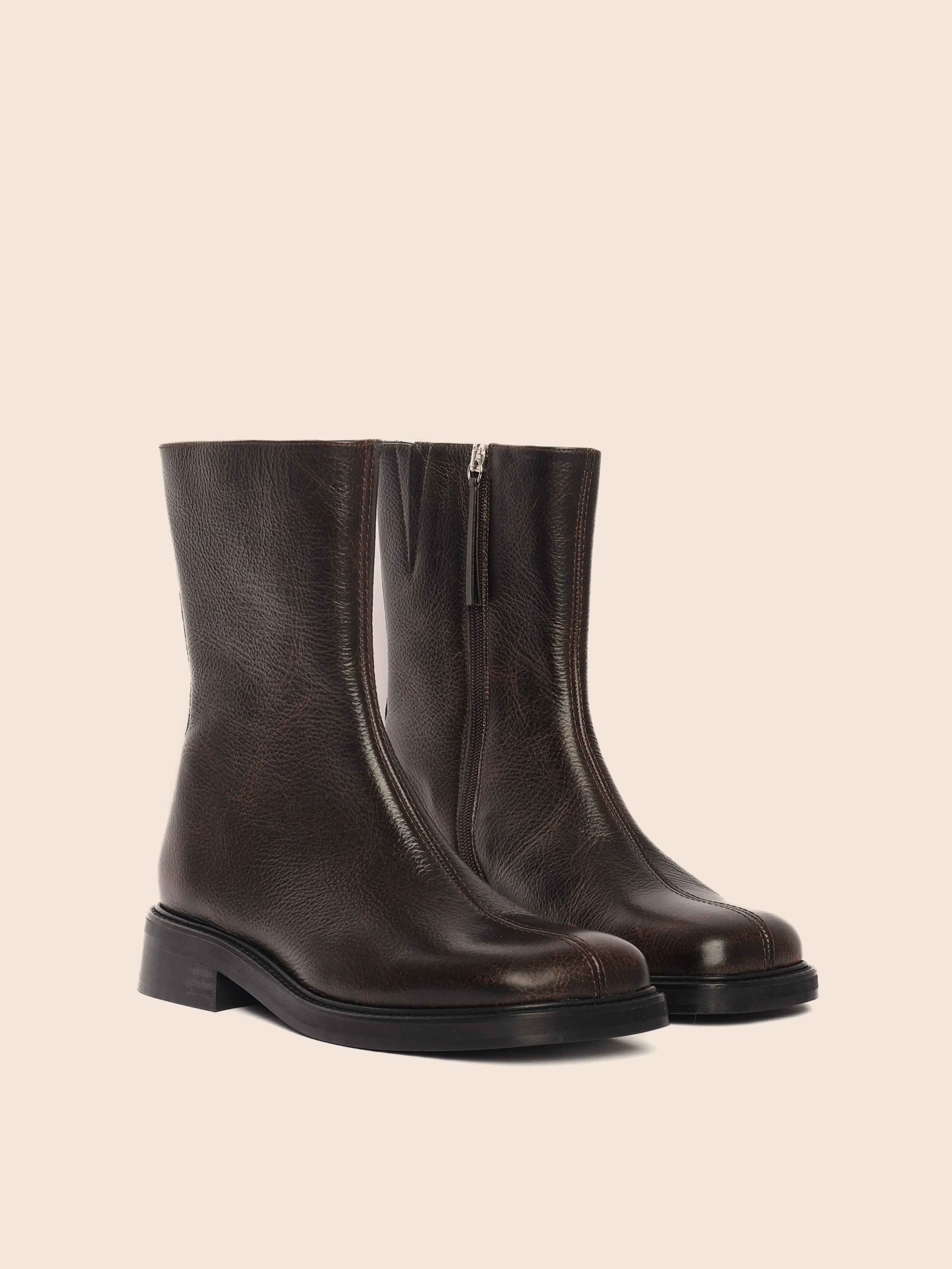 Equestrian Leon Brown Boot