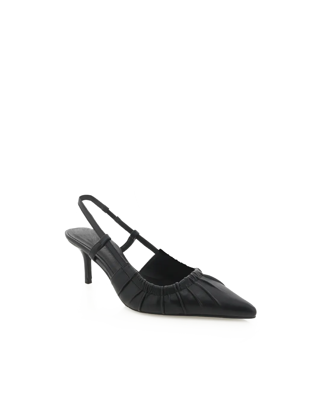 DANI - BLACK Fashion Heels for Fall Impact protection