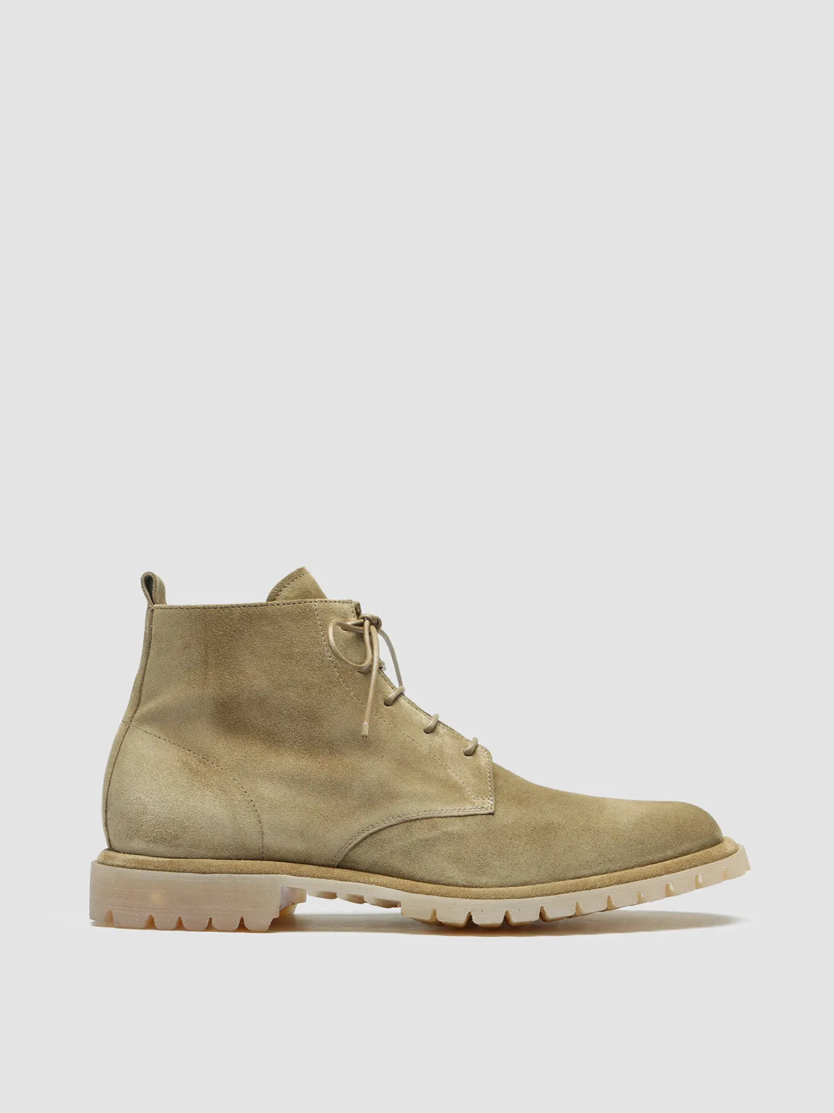 SPECTACULAR 002 - Brown Suede Lace-Up Boots Shock-absorbent wear