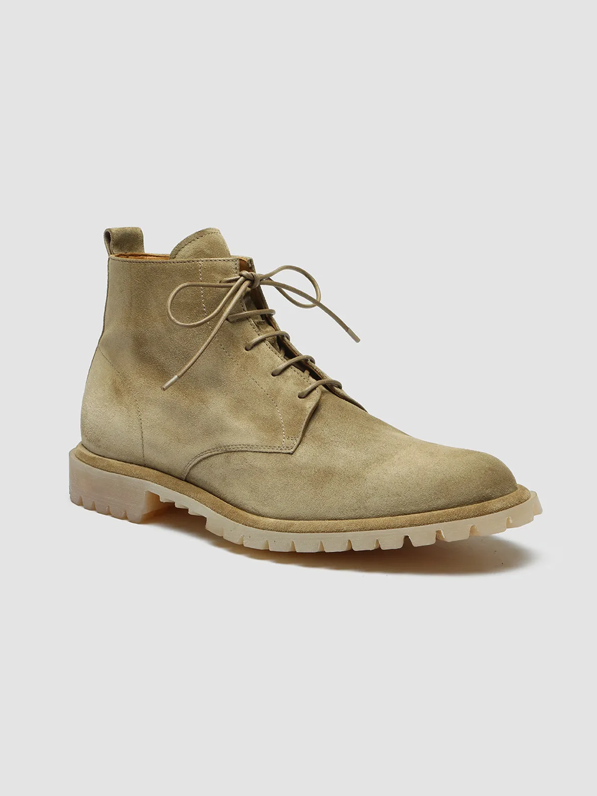 SPECTACULAR 002 - Brown Suede Lace-Up Boots All Terrain Shoes