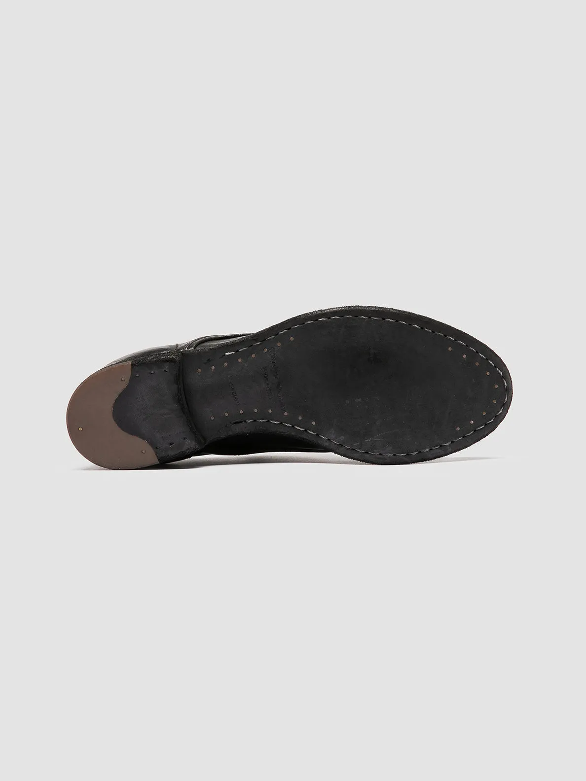 LEXIKON 550 - Black Leather Derby Shoes Light Run