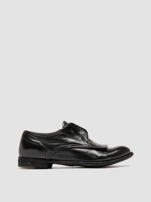 Stylish Daily Outfit LEXIKON 550 - Black Leather Derby Shoes