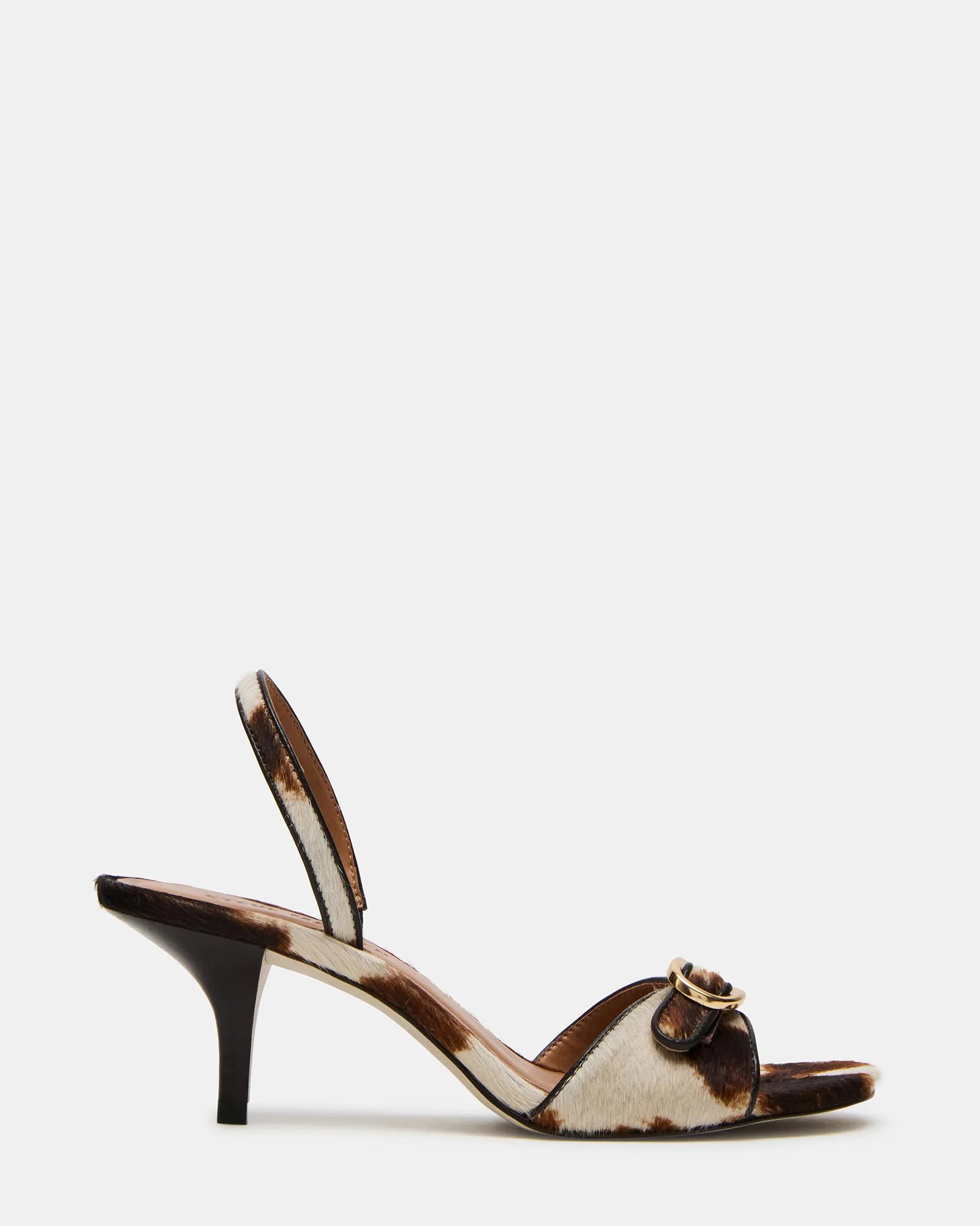 HENRIETTA BROWN COW PRINT All terrain Professional Office Shoes