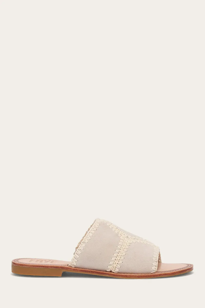 Ava Crochet Slide Block Walk Peace Step