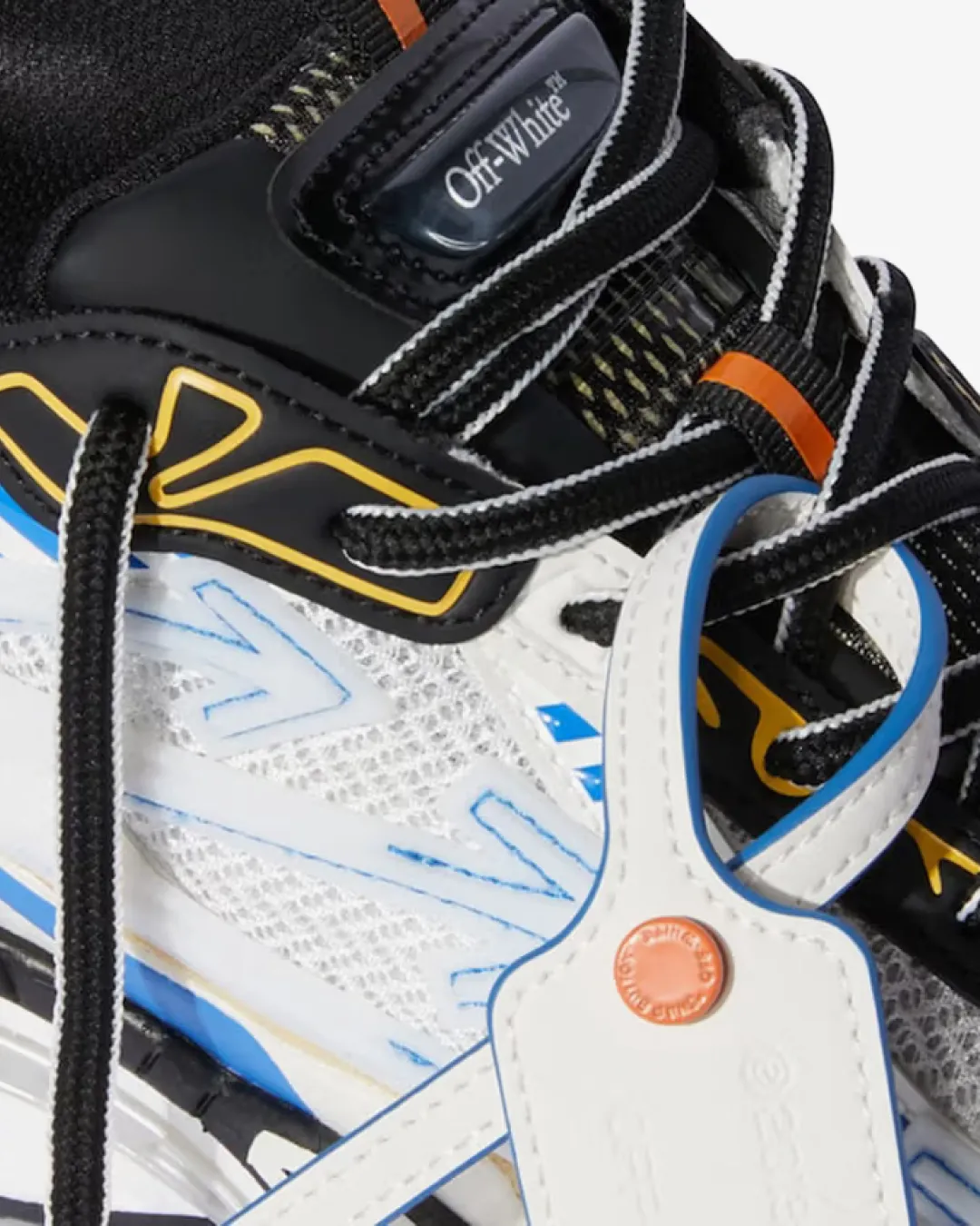 Global Cool Off-White Virgil Abloh Sneaker - ??Be Right Back - Silver/Blue??