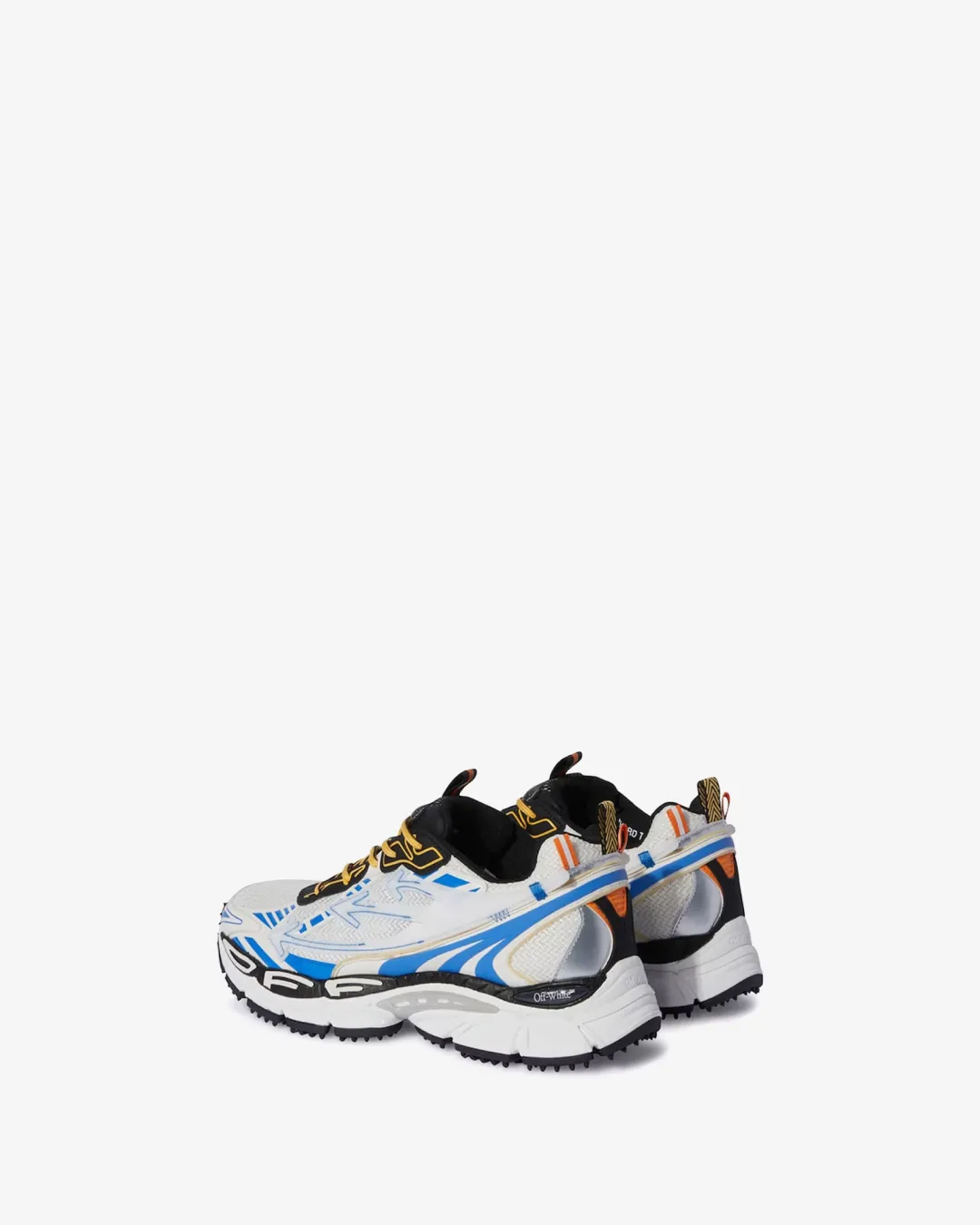 Off-White Virgil Abloh Sneaker - ??Be Right Back - Silver/Blue?? Quick Dash Modern