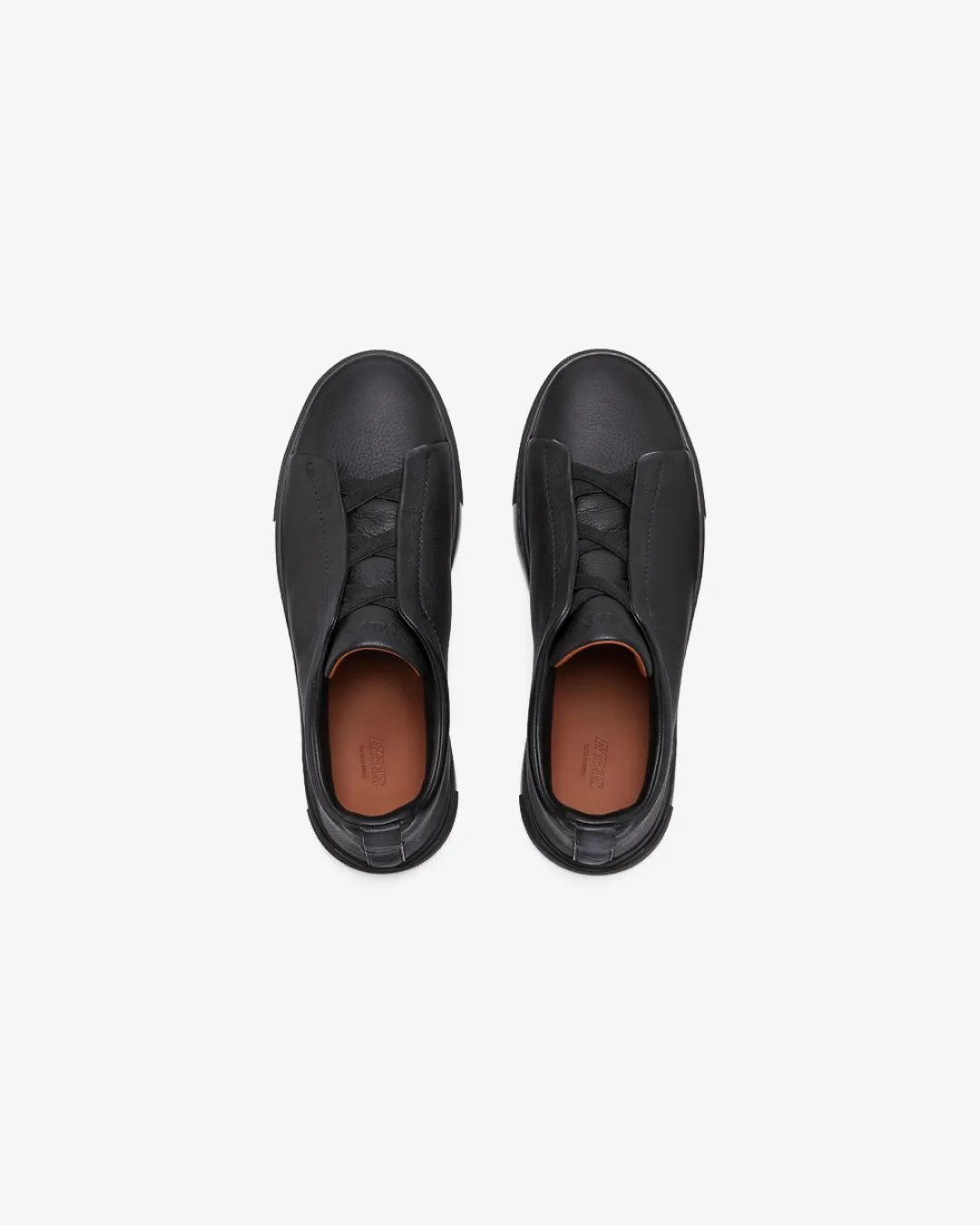 Zegna Deerskin Triple Stitch? Sneakers Breathable mesh Ice Guard
