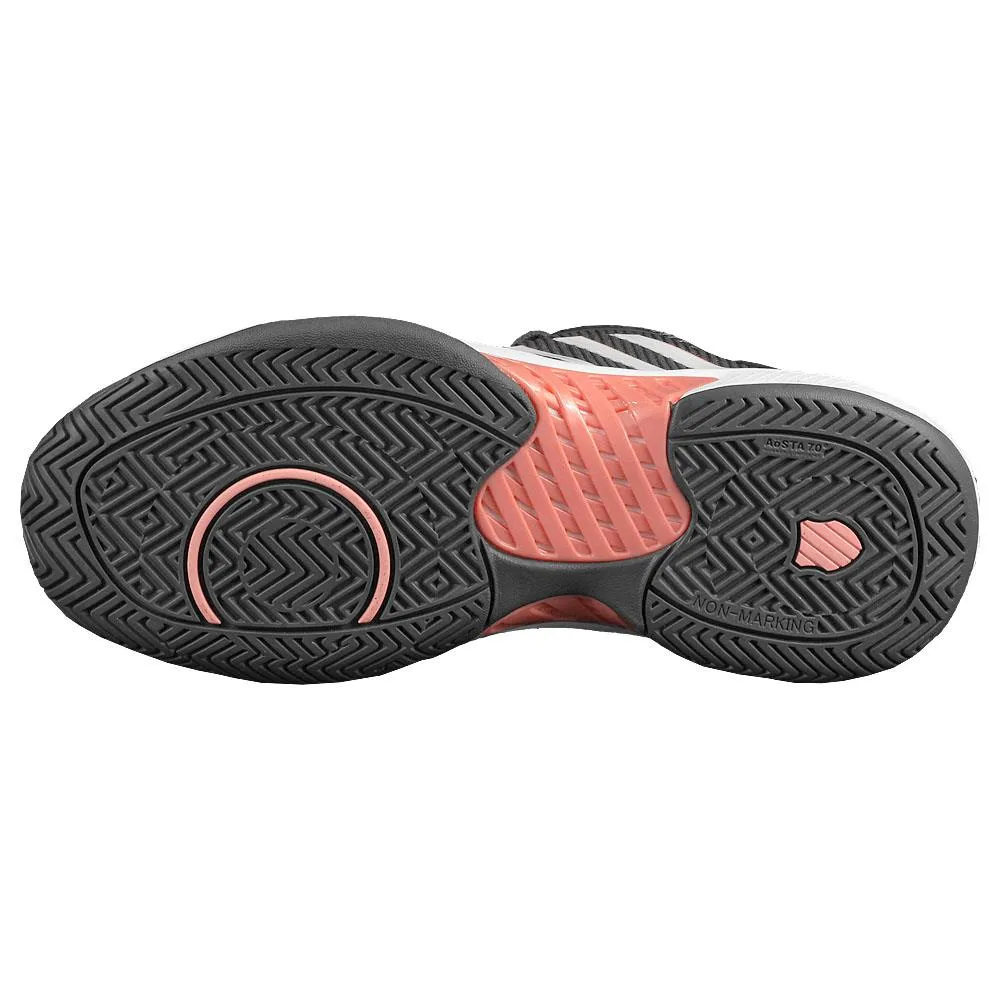 Chic stability K-Swiss Women's Pickleball Supreme - Asphalt/White