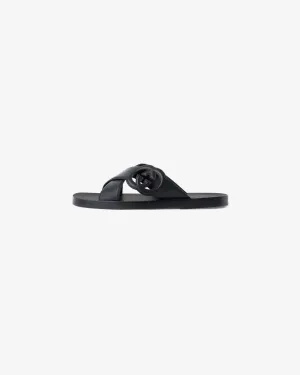 Versatile Gucci Men's Interlocking G Slide Sandal