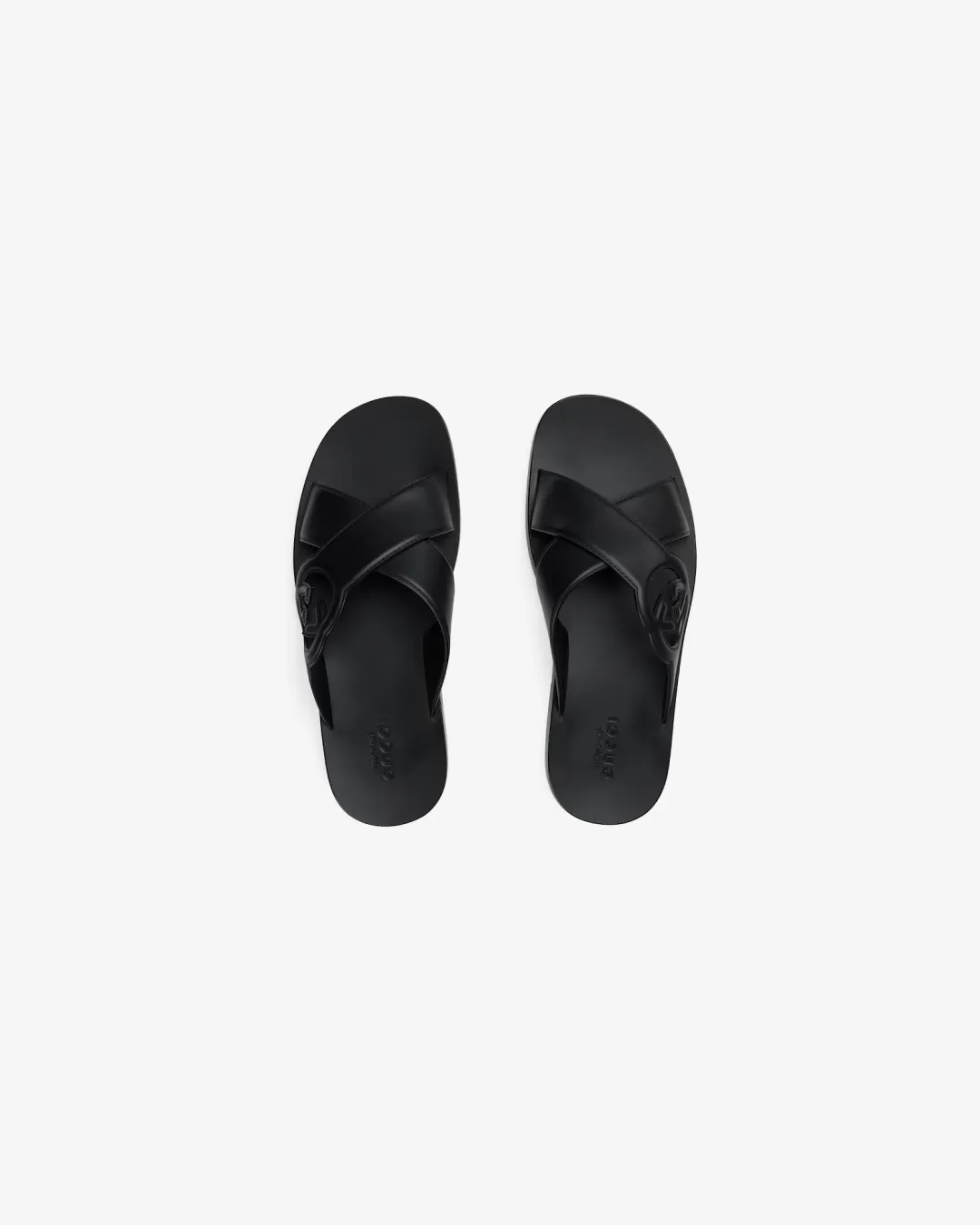 Gucci Men's Interlocking G Slide Sandal Rubber Sole