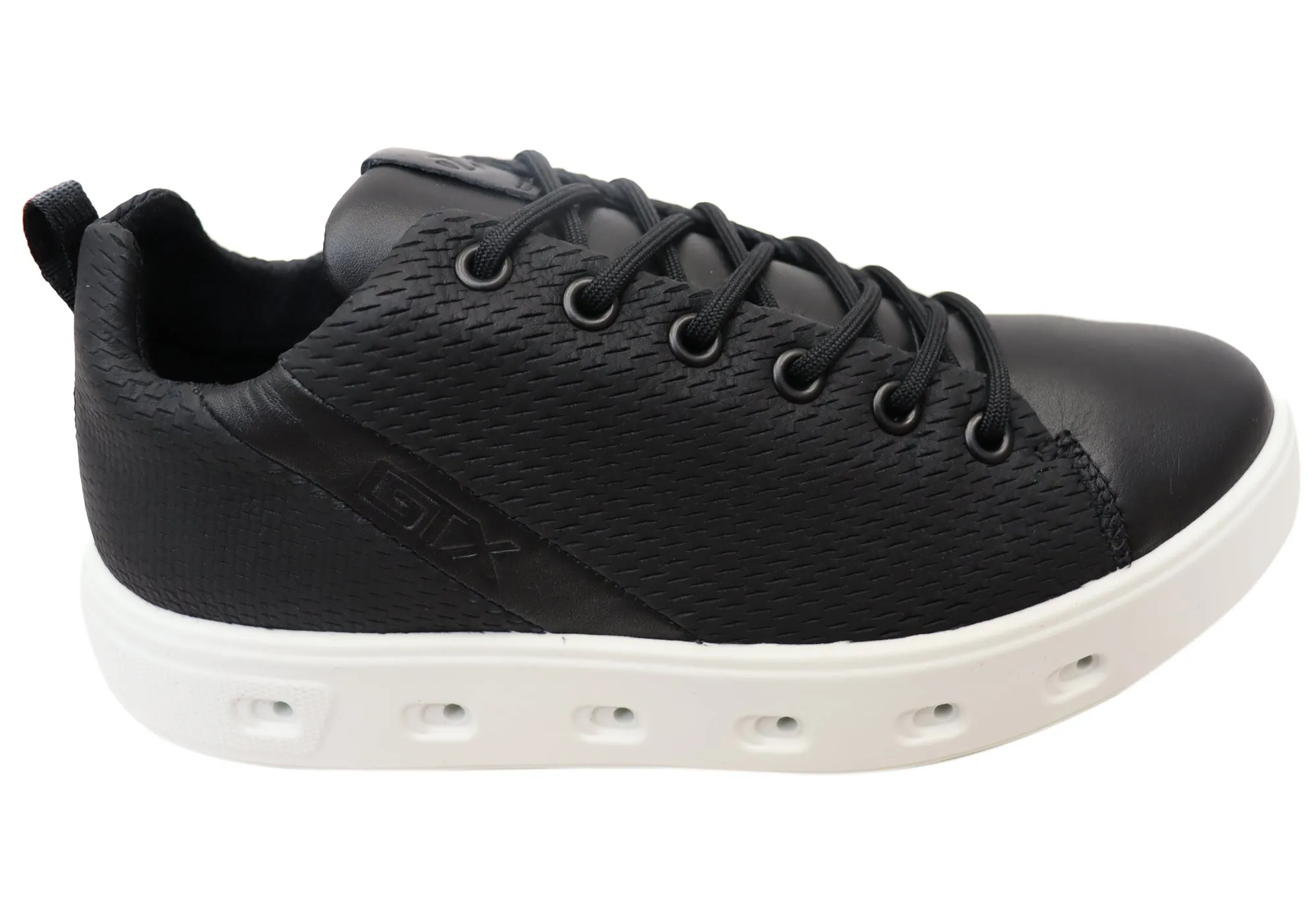 ECCO Womens Street 720 Comfortable Casual Lace Up Sneakers Shoes Anti Bacterial