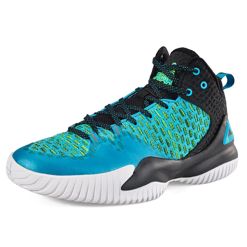 PEAK Basketball Shoes Lou Williams Streetball Master Robin Blue Durable materials