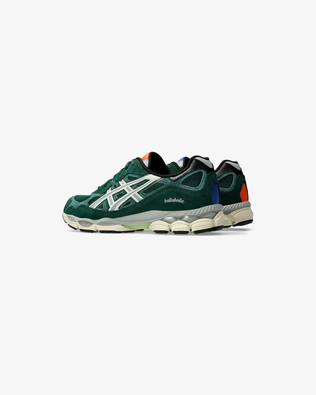 Festival Vibe Asics x Ballaholic GEL-NYC Jewel Green/Ivory Sneakers