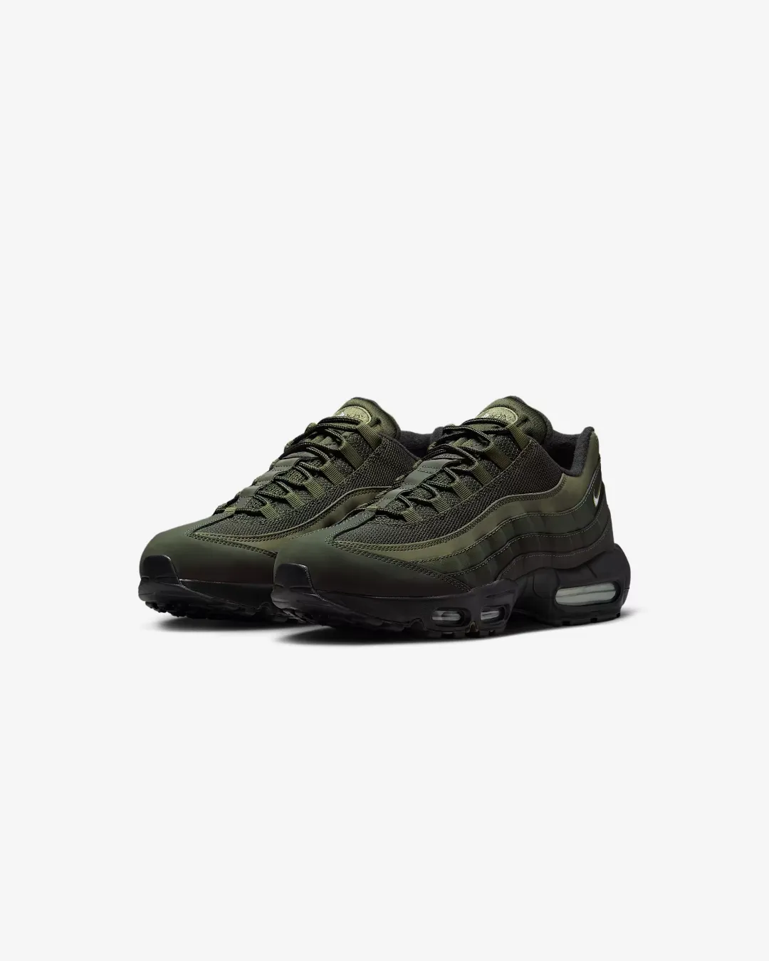 Nike Air Max 95 ??Cargo Khaki?? Sneakers Cross Routine lace - up running shoes