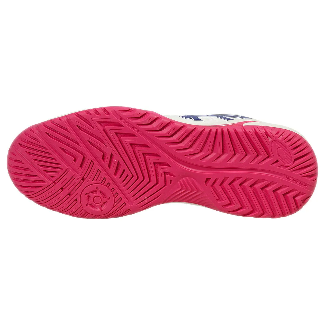 Asics Women's Gel-Dedicate 8 - D Width - Cream/Dark Cobalt All-Day Stability