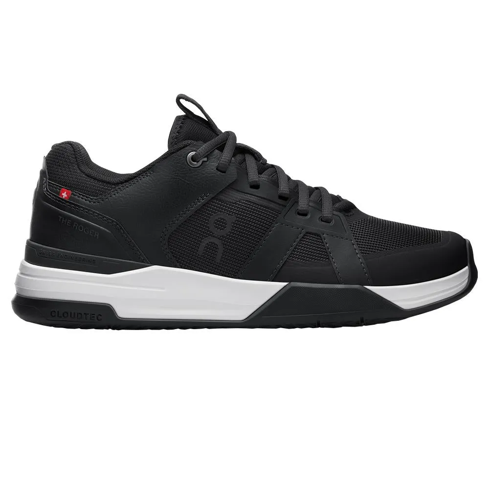 On Women's THE ROGER Clubhouse Pro - Black/White Stylish Pick