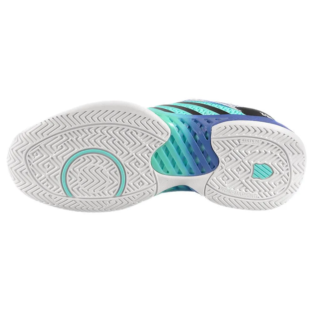 K-Swiss Women's Express Light Pickleball - Tanager Turquiose/Persian Jewel Air Flow Multi Use