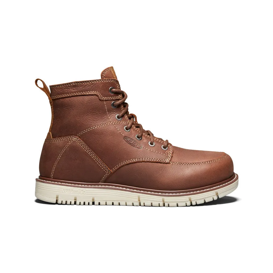 Classic Fit Men's San Jose 6" Boot (Soft Toe)  |  Gingerbread/Off White