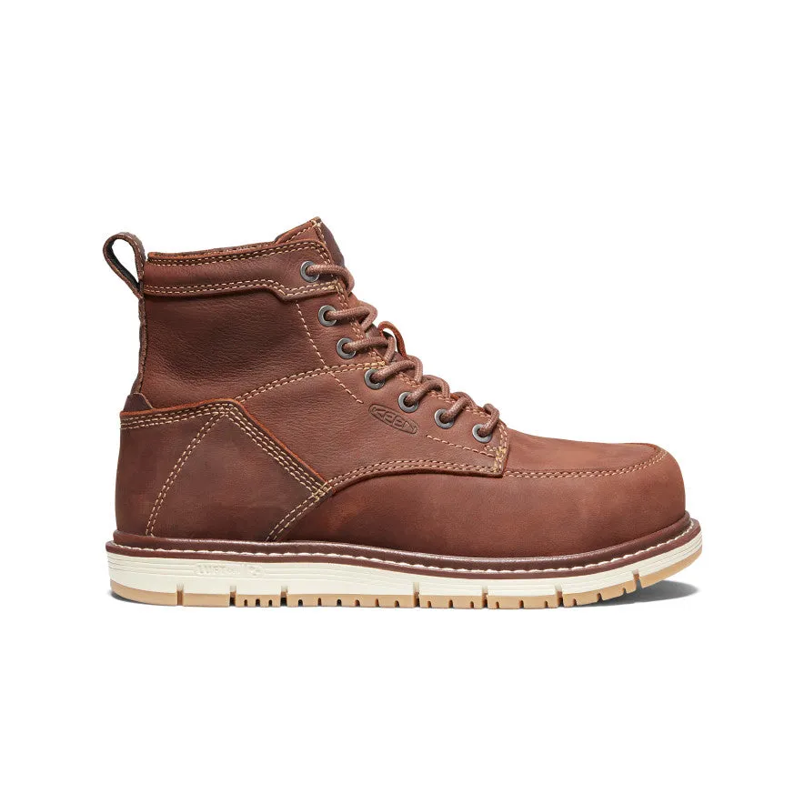 Women's San Jose 6" Boot (Aluminum Toe)  |  Gingerbread/Gum Stable Fit