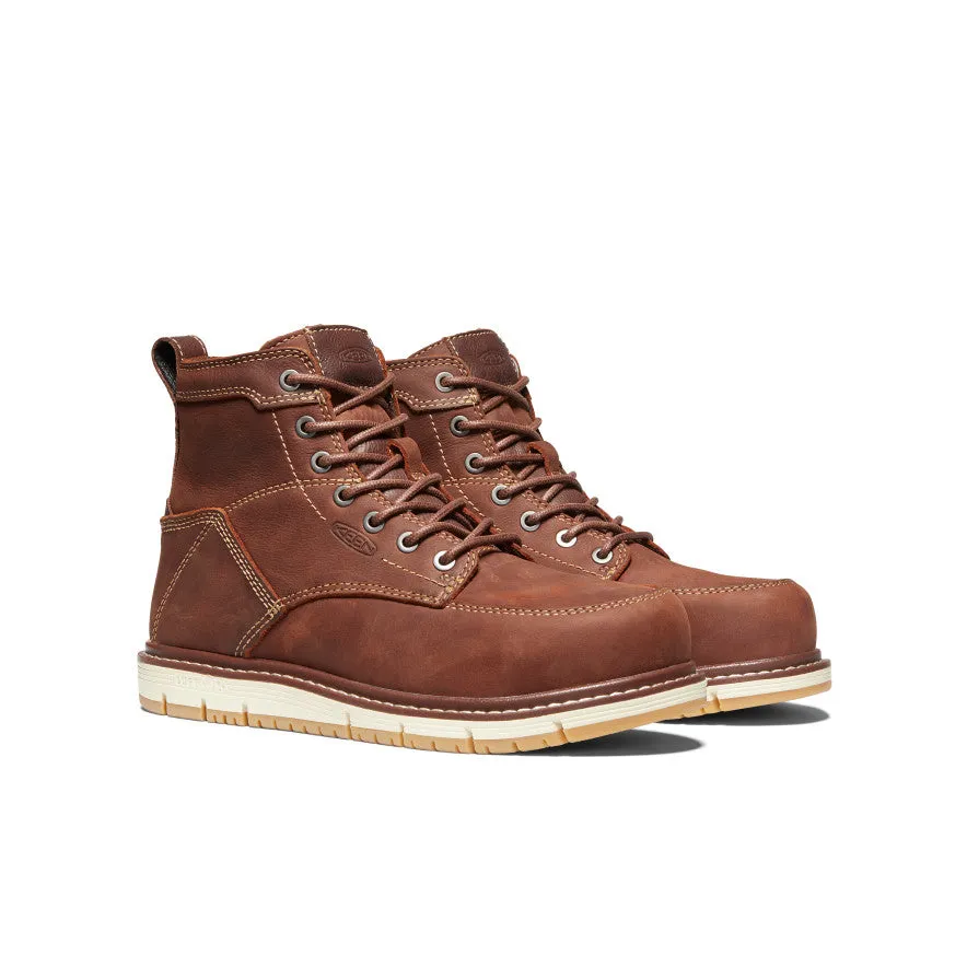 Women's San Jose 6" Boot (Aluminum Toe)  |  Gingerbread/Gum Art Gallery Good Traction