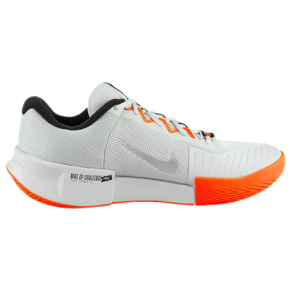 Nike Men's Air Zoom GP Challenge Pro - Premium - Pure Platinum/Hyper Crimson Tailored Comfort