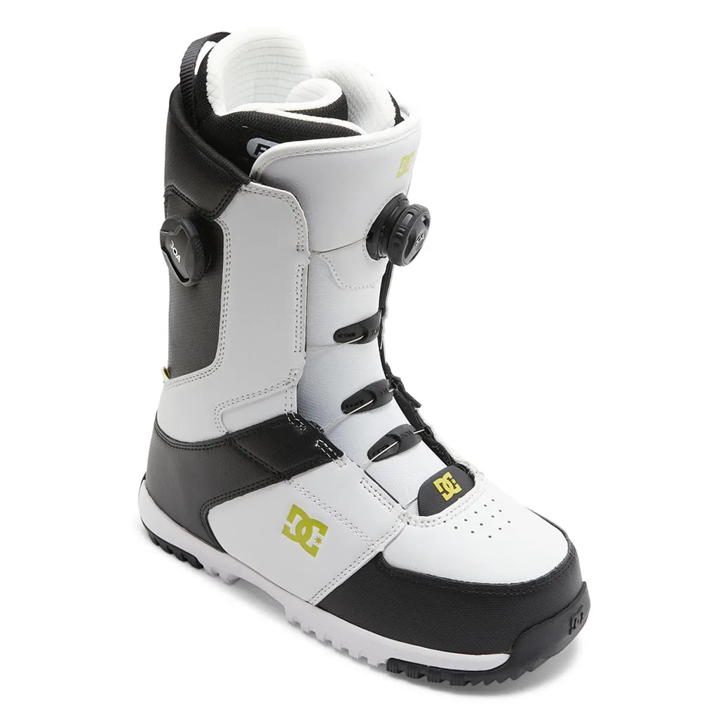 DC 2025 Control Boots - White/Black Cold Winter Comfort
