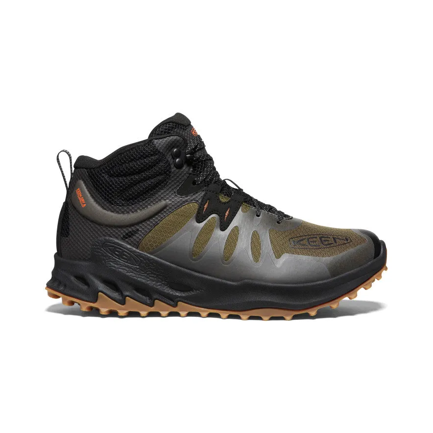 Men's Zionic Waterproof Hiking Boot  |  Dark Olive/Scarlet Ibis Travel Ready Gear
