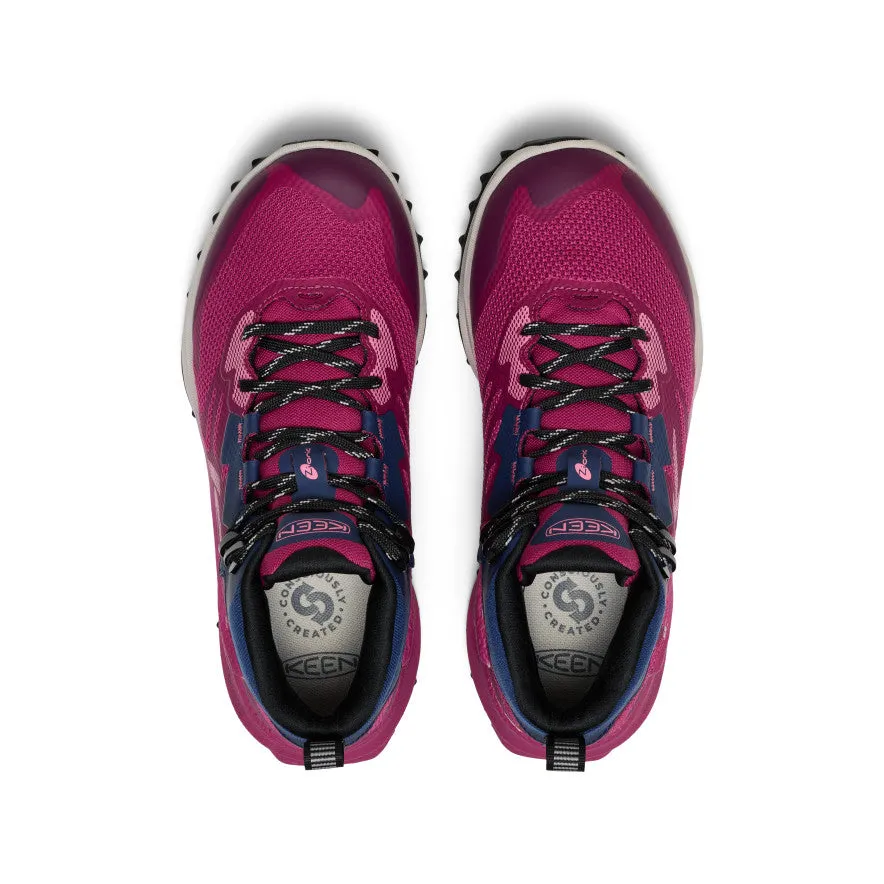 Versatile Cool Look Women's Zionic NXT Waterproof Hiking Boot  |  Beaujolais/Pink Lemonade