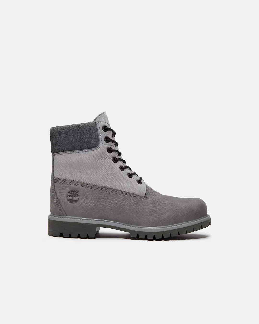 scientific - event running wear Streamlined TIMBERLAND PREMIUM 6-INCH WATERPROOF BOOTS IN GREY NUBUCK