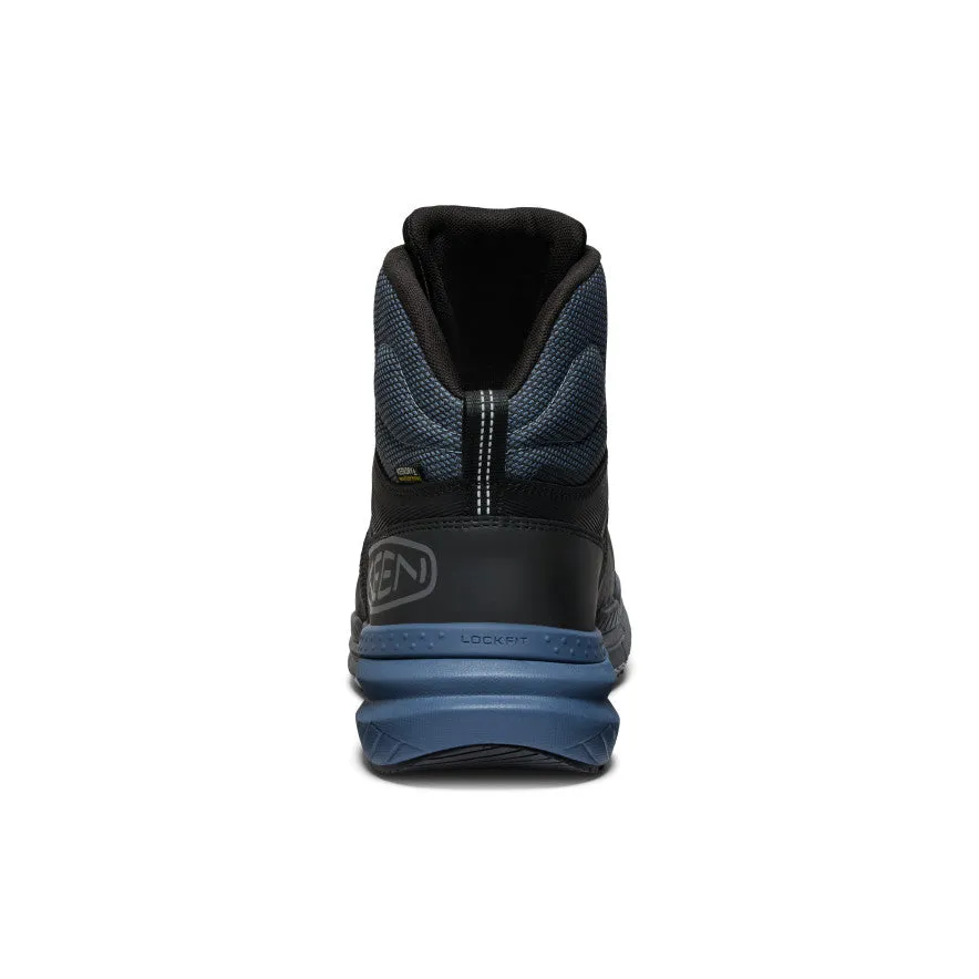 Active Comfort Water Repellent Men's Snapline RF Waterproof Boot (Carbon Toe)  |  Vintage Indigo/Black